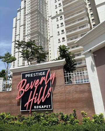 3 BHK Apartment – Exterior View View at Prestige Beverly Hills, Kokapet - for Rent
