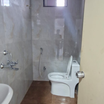 Bathroom in 3 BHK Builder Floor at Kondapur – for Rent