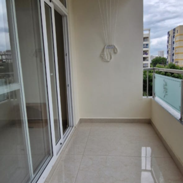 Balcony in 3 BHK Builder Floor at Kondapur – for Rent