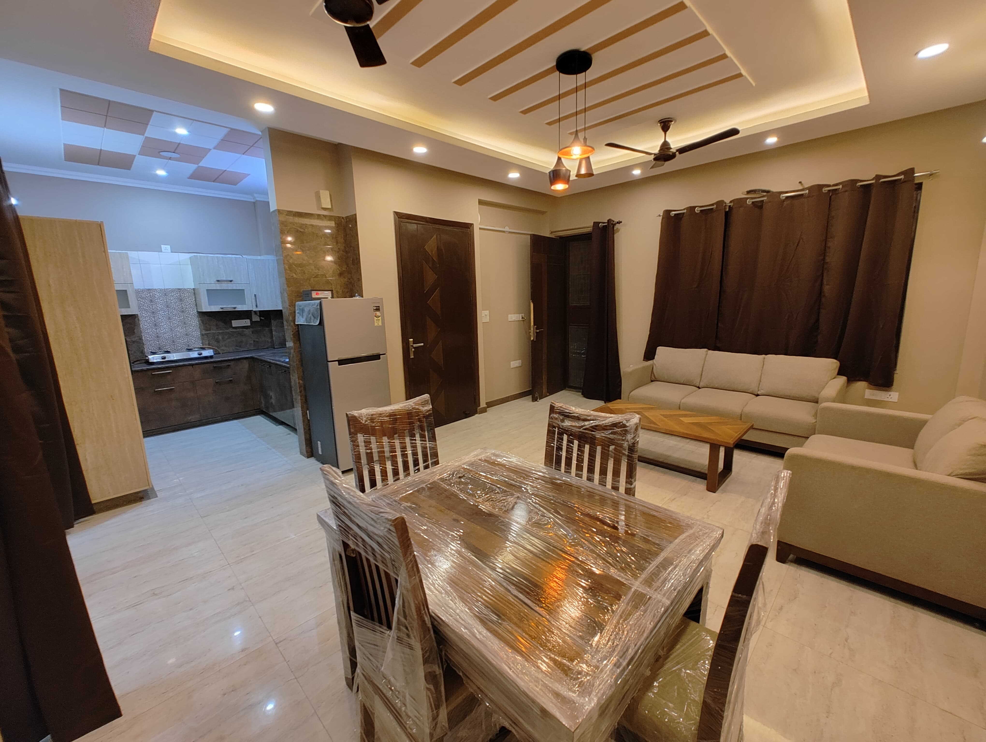 2 BHK + Study Room Builder Floor For Rent in Ansal Sushant Lok I