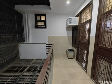 Kitchen in 2 BHK Builder Floor at Ansal Sushant Lok I, Sector 43 – for Rent