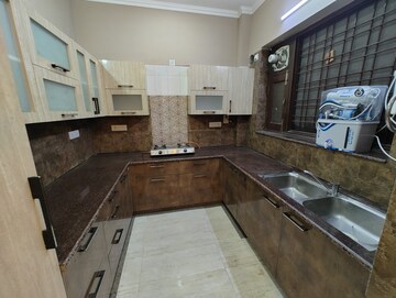 Kitchen in 2 BHK Builder Floor at Ansal Sushant Lok I, Sector 43 – for Rent