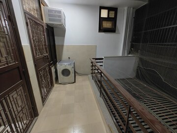 Balcony in 2 BHK Builder Floor at Ansal Sushant Lok I, Sector 43 – for Rent