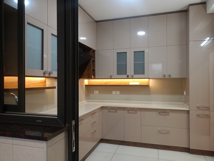 Kitchen, sobha-hrc-pristine 3 Bedroom 1950 Sq.Ft. Apartment In Jakkuru Bangalore 9070586