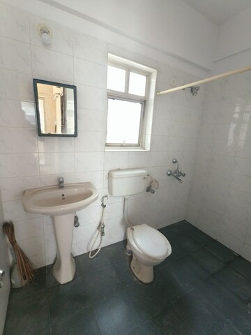 Bathroom in 2 BHK Apartment at Puravankara Purva Pavilion, Hebbal – for Rent