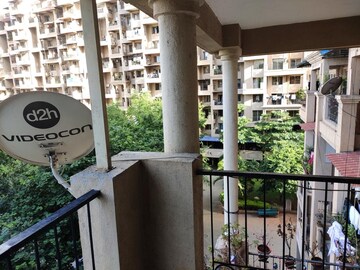 Balcony in 3 BHK Apartment at Brahma Avenue, Kondhwa – for Rent