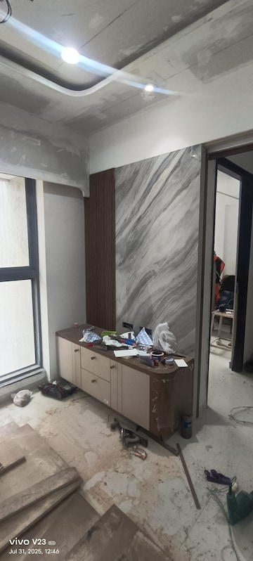 Kitchen in 1 BHK Apartment at Satellite Garden, Goregaon East – for Rent
