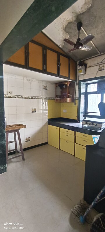 Kitchen in 1 BHK Apartment at Vasundhara CHS Gokuldham, Gokuldham Colony – for Rent