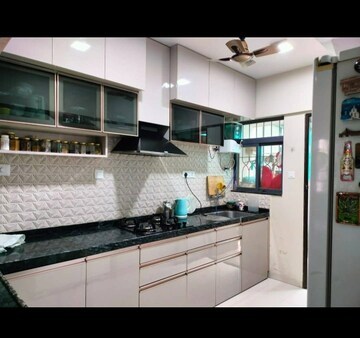 Kitchen in 3 BHK Villa at Gera World of Joy, Kharadi – for Rent