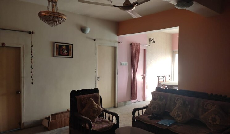 Living Room, teghoria 4 Bedroom 1600 Sq.Ft. Apartment In Teghoria Kolkata 9070694