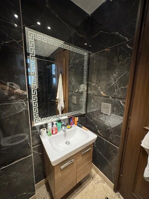 Kitchen in 3 BHK Builder Floor at Greater Kailash I – for Sale