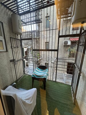 Balcony in 3 BHK Builder Floor at Greater Kailash I – for Sale