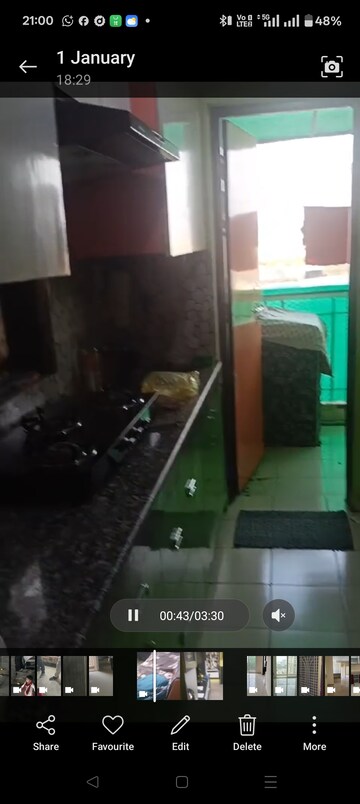 Kitchen in 2 BHK Apartment at Apex Our Residency, Sector 37c – for Rent