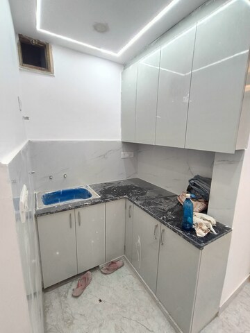 Kitchen in 1 BHK Builder Floor at Malviya Nagar – for Rent
