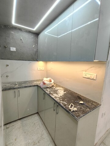 Kitchen in 1 BHK Builder Floor at Malviya Nagar – for Rent