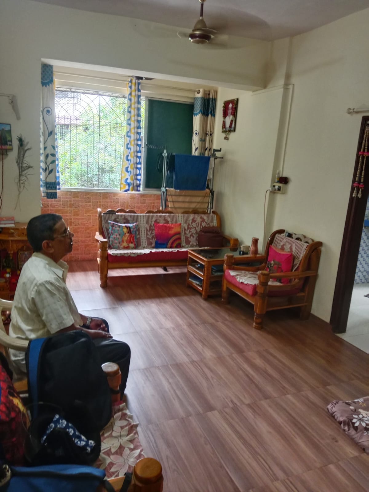 1 BHK + Study Room Apartment For Rent in Shiv Srushti Apartments