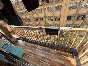 Balcony in 3 BHK Apartment at Shree Shashwat CHS, Mira Road – for Sale