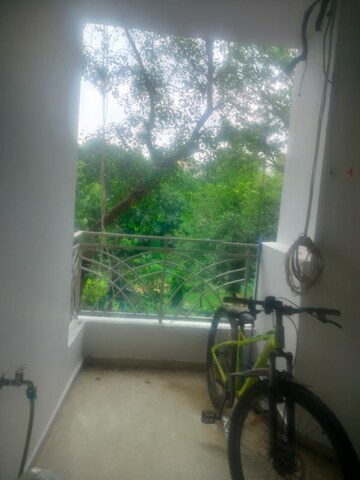 Balcony in 3.5 BHK Builder Floor at Ramesh Nagar – for Rent