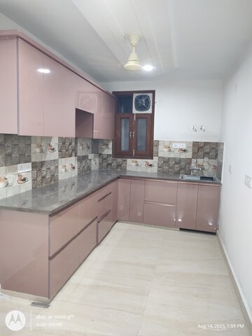 Kitchen in 3 BHK Builder Floor at Mehrauli – for Rent