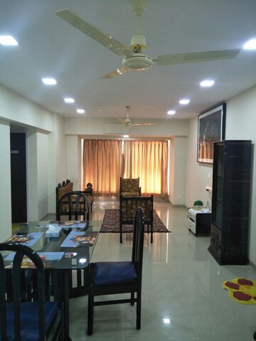Living Room in 3 BHK Apartment at Neumec Chandelier Court, Worli – for Rent