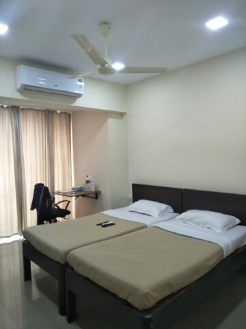 Bedroom in 3 BHK Apartment at Neumec Chandelier Court, Worli – for Rent