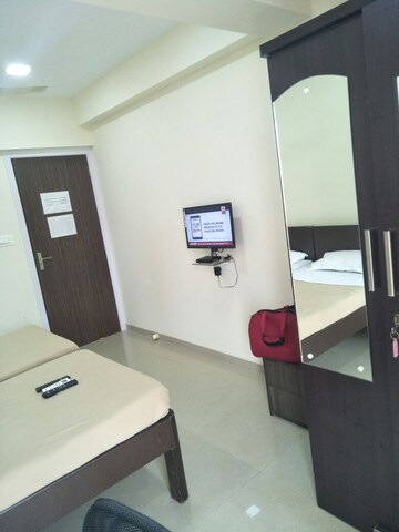 Team Area in 3 BHK Apartment at Neumec Chandelier Court, Worli – for Rent
