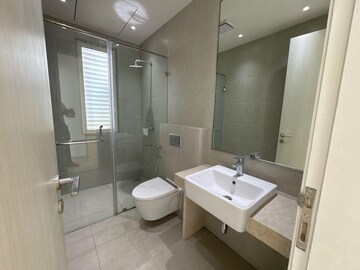 Bathroom in 3 BHK Apartment at Indiabulls Sky Forest, Lower Parel – for Rent