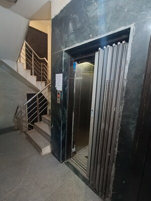 Staircase in 3 BHK Builder Floor at Malviya Nagar – for Rent