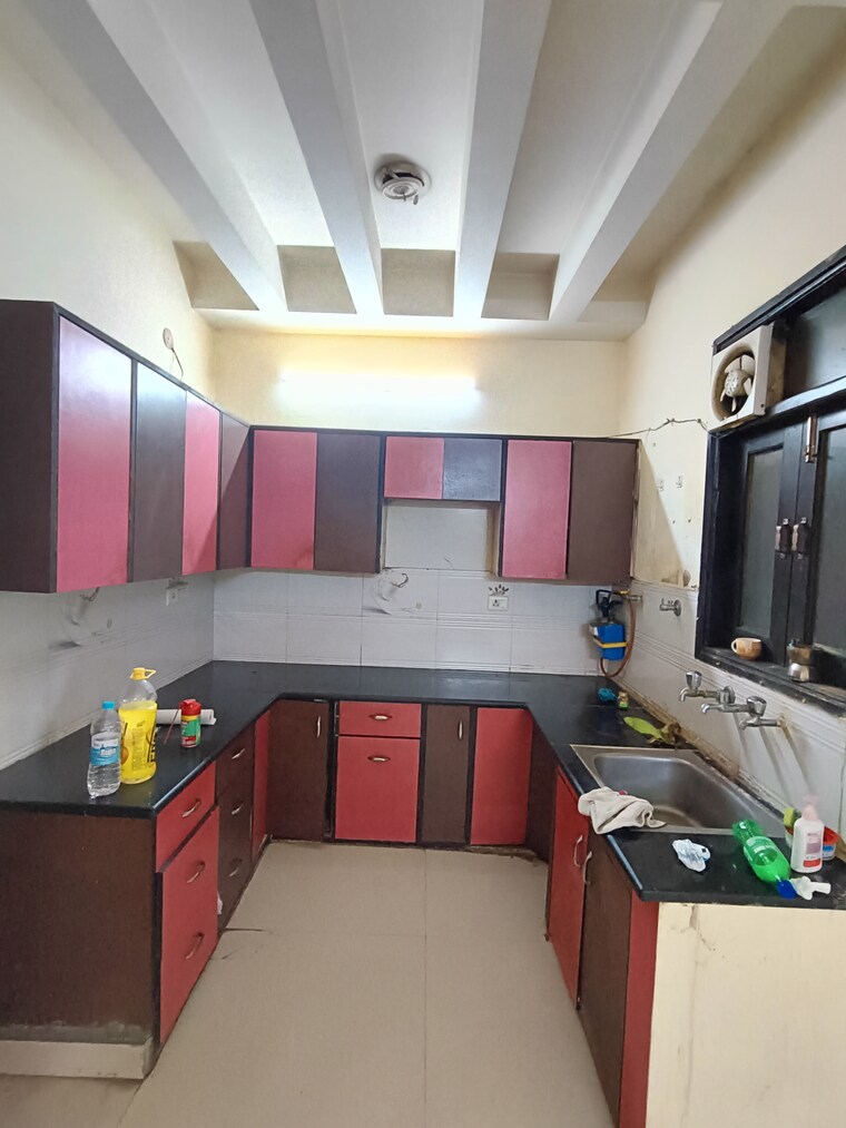 Kitchen, malviya nagar 3 Bedroom 1500 Sq.Ft. Builder Floor In Malviya Nagar Delhi 9070803