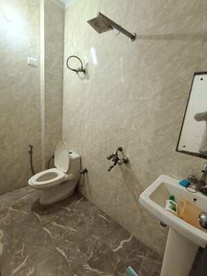 Bathroom in 3 BHK Builder Floor at Malviya Nagar – for Rent