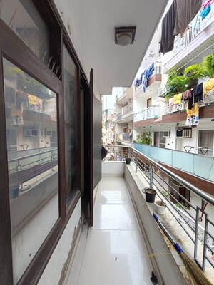 Balcony in 3 BHK Builder Floor at Malviya Nagar – for Rent