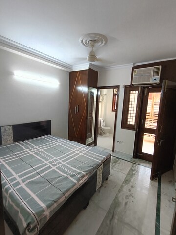 Bedroom in 2 BHK Builder Floor at Malviya Nagar – for Rent