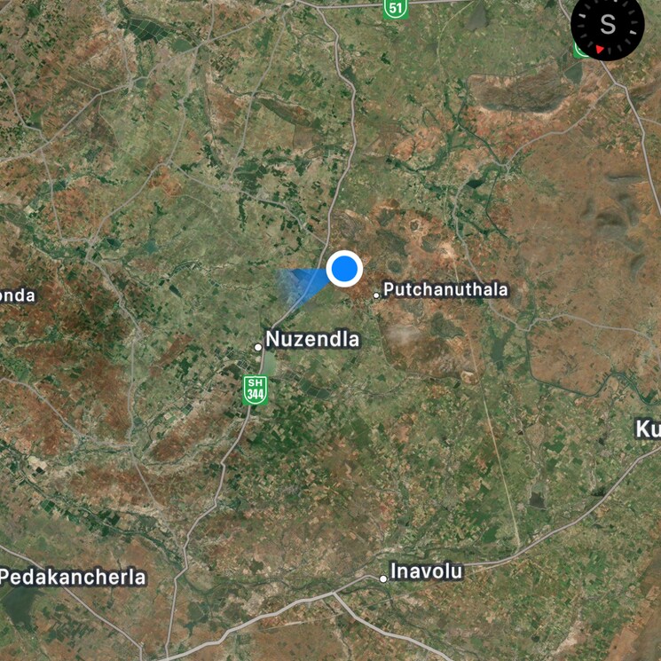 Map Location, vinukonda Commercial Land 5 Acre In Vinukonda Guntur 9070831