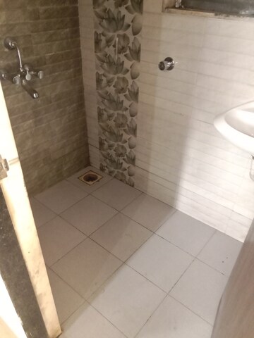 Bathroom in 1 BHK Apartment at JSB Nakshatra Greens, Naigaon East – for Rent