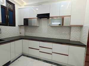 Kitchen in 3 BHK Builder Floor at Malviya Nagar – for Rent