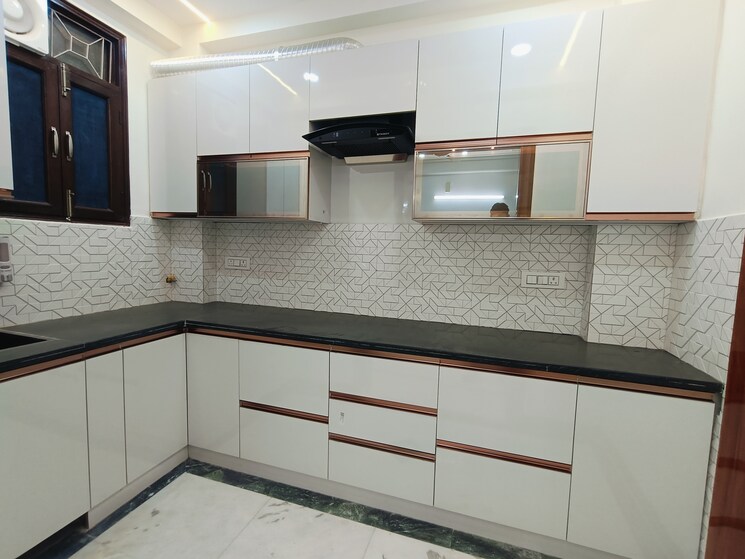 Kitchen, malviya nagar 3 Bedroom 1500 Sq.Ft. Builder Floor In Malviya Nagar Delhi 9070871