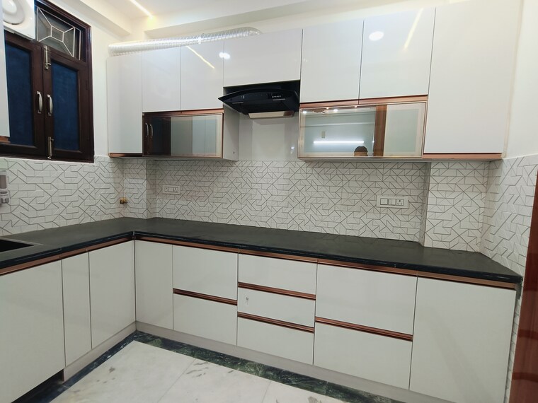 Kitchen, malviya nagar 3 Bedroom 1500 Sq.Ft. Builder Floor In Malviya Nagar Delhi 9070871