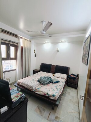 Bedroom in 2 BHK Builder Floor at Malviya Nagar – for Rent
