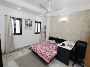 Bedroom in 2 BHK Builder Floor at Malviya Nagar – for Rent