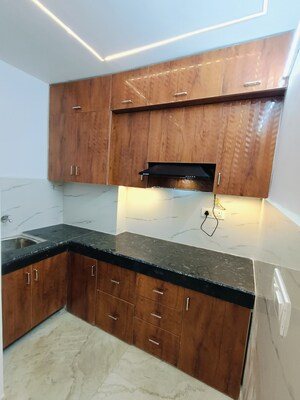 Kitchen in 2 BHK Builder Floor at Malviya Nagar – for Rent