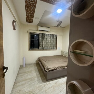Bathroom in 2 BHK Apartment at Om Heights Malad East, Matanpur Nagar – for Rent
