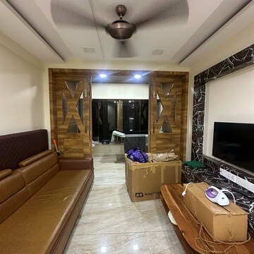 Living Room in 2 BHK Apartment at Om Heights Malad East, Matanpur Nagar – for Rent