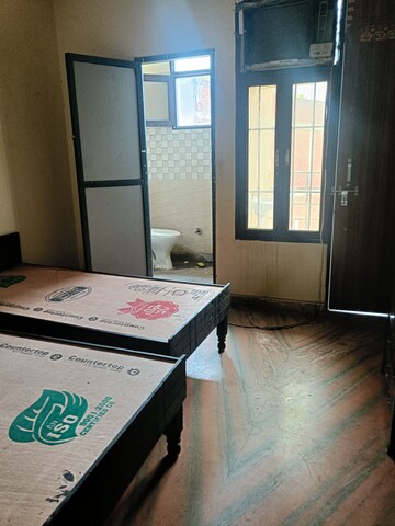 Bedroom in 1 BHK Builder Floor at New Ashok Nagar – for Rent