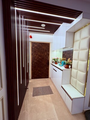 Kitchen in 3 BHK Apartment at Soham Crystal Spires, Ghodbunder Road – for Sale