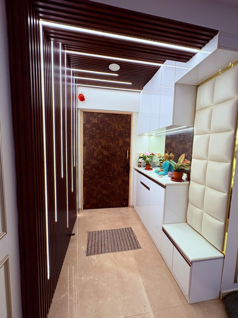 Kitchen, soham-crystal-spires 3 Bedroom 1349 Sq.Ft. Apartment In Ghodbunder Road Thane 9070915