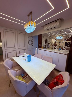 Team Area in 3 BHK Apartment at Soham Crystal Spires, Ghodbunder Road – for Sale