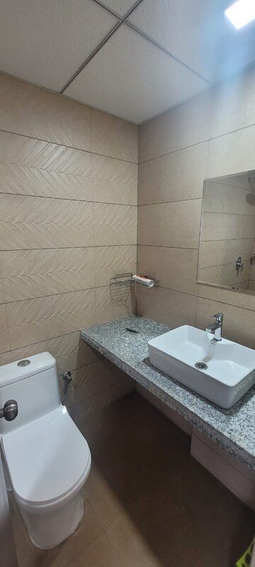 Bathroom in 3 BHK Apartment at Kalpataru Immensa E, Kolshet Road – for Rent
