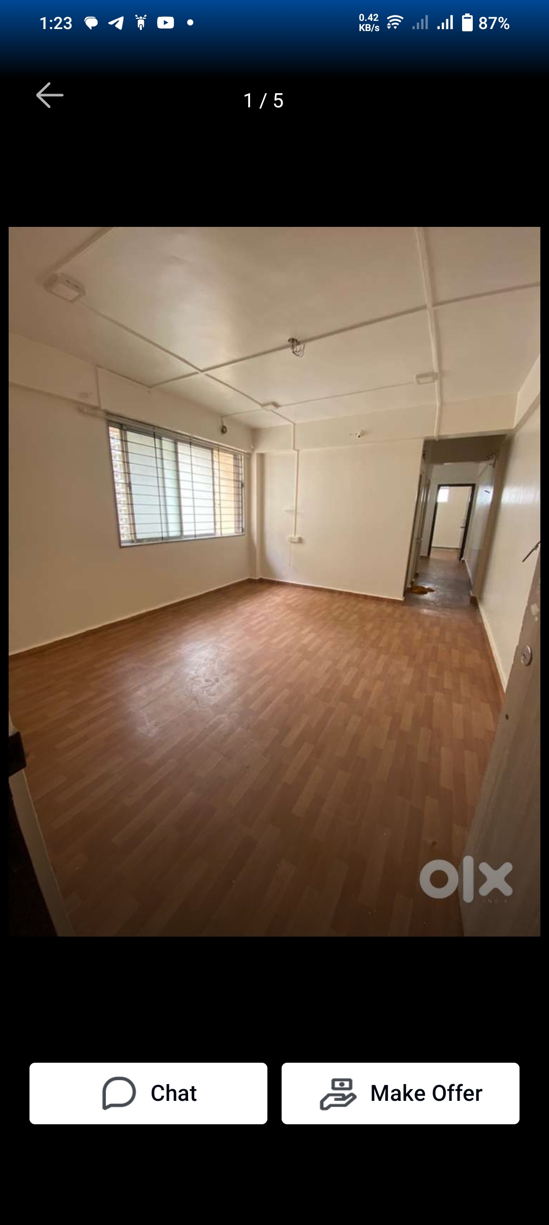 1 BHK + Extra Room 600 Sq.Ft. Apartment in Hiranandani Princeton CHS