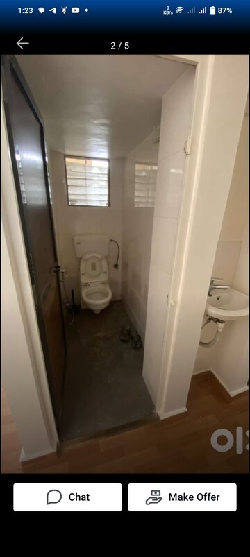 Bathroom in 1 BHK Apartment at Hiranandani Princeton CHS, Powai – for Rent