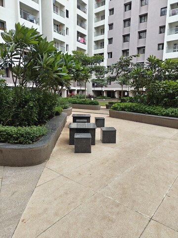 Balcony in 2.5 BHK Apartment at Kohinoor Viva City, Dhanori – for Rent